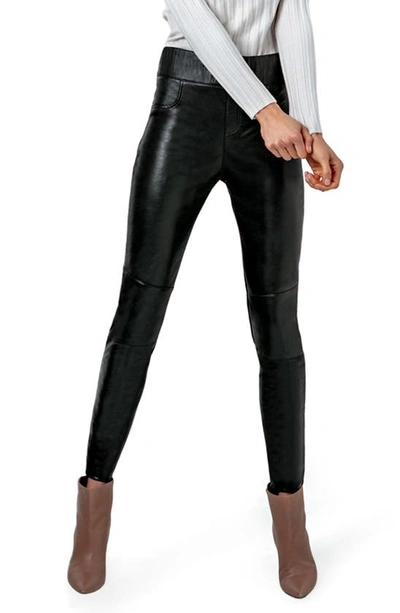 As By Df Kenny Stretch Leather Leggings In Black