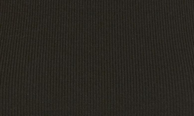 Shop Monse Belted Cutout Crop Wool Blend Sweater In Black