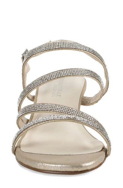 Shop Touch Ups Jodi Slingback Wedge Sandal In Champagne