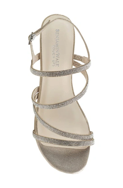 Touch Ups Jodi Slingback Wedge Sandal In Champagne