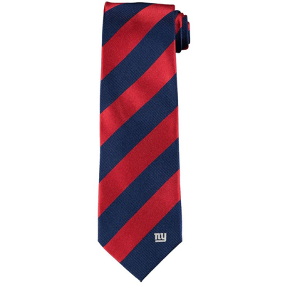 Shop Eagles Wings New York Giants Regiment Woven Silk Tie In Royal