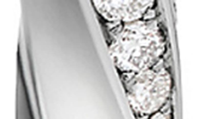 Shop David Yurman Cable Edge™ Hoop Earrings In Sterling Silver Recycled