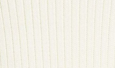 Shop Rag & Bone Jolie Cotton Rib Sweater Halter Top In Ivory
