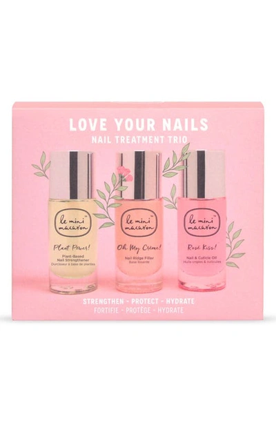Shop Le Mini Macaron Love Your Nails Treatment Trio