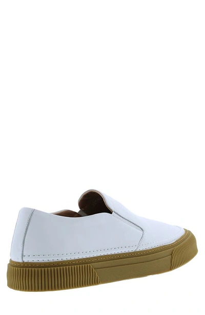 Shop Zanzara Jeremy Slip-on Sneaker In White