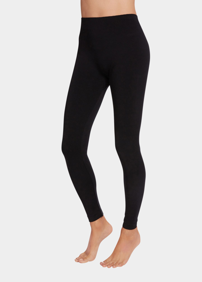 Shop Wolford Aurora High-rise Ankle Leggings In Admiral