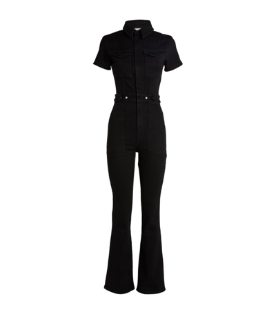 Shop Good American Fit For Success Jumpsuit In Black