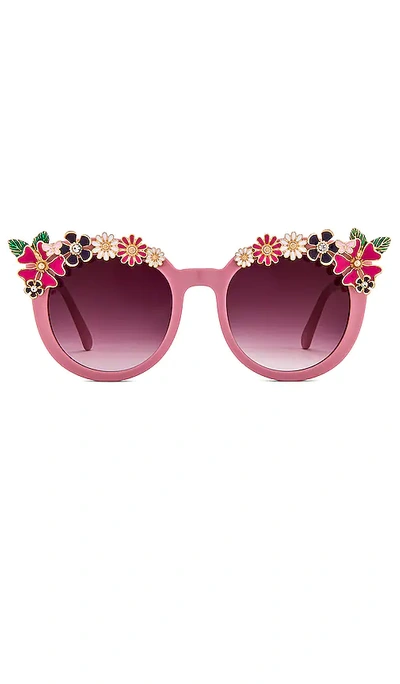Shop Loveshackfancy Ravi Sunglasses In Pink