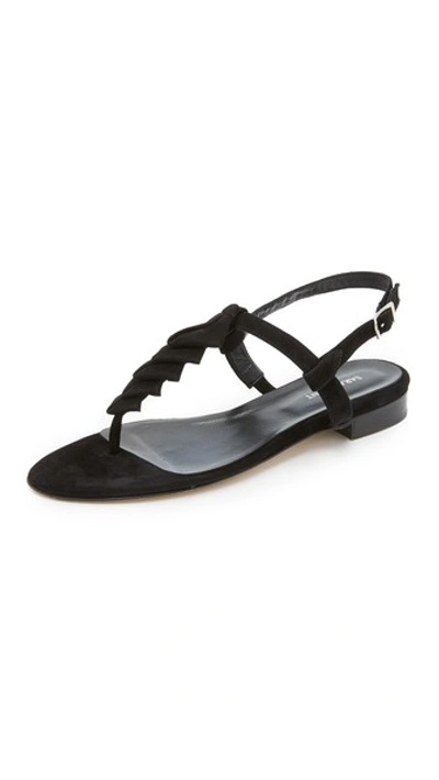 Sarah Flint Simone Sandals In Black