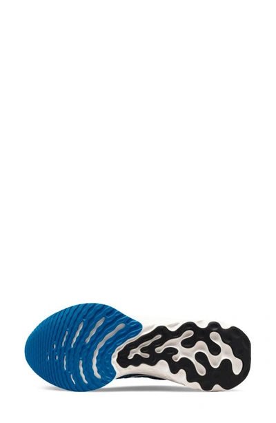 Nike React Infinity Run Flyknit 3 Running Shoe In Blue/ Phantom/ Black