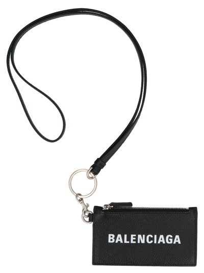 Shop Balenciaga Men's Black Wallet