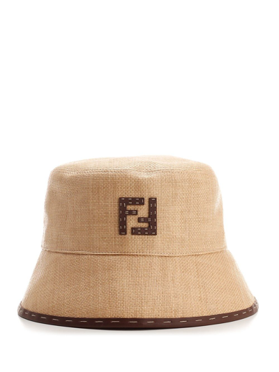 Shop Fendi Men's Beige Hat