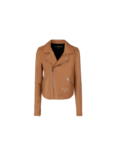 Shop Loewe Women's Brown Outerwear Jacket