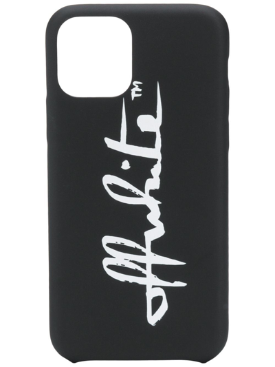 Off-white Offwhite Iphone 11 Pro Black White In Black
