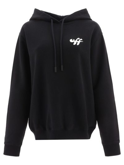 Shop Off-white Women's Black Sweatshirt