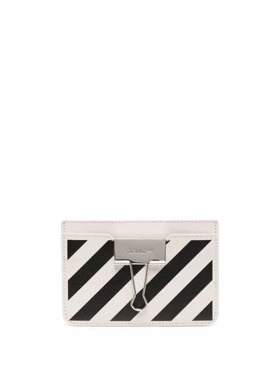 Shop Off-white Women's White Leather Card Holder