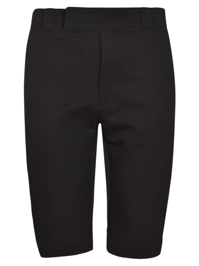 Shop Prada Men's Black Cotton Shorts