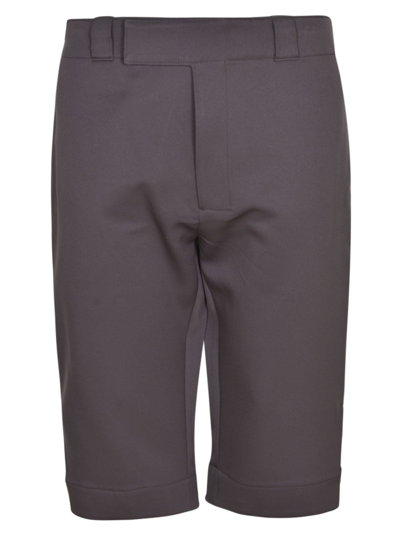Shop Prada Men's Grey Cotton Shorts