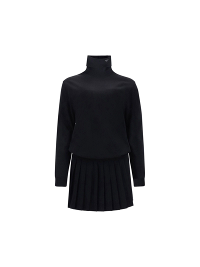 Shop Prada Women's Black Dress