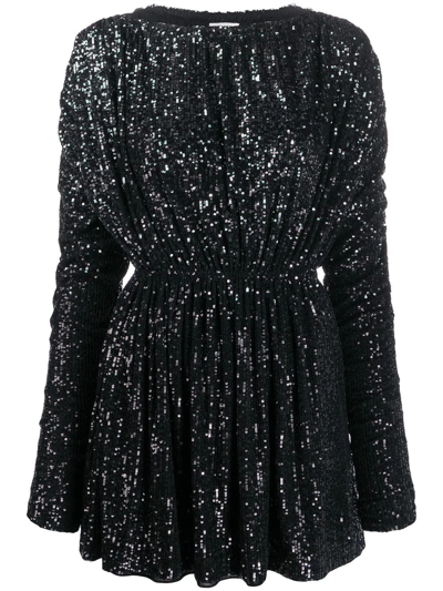 Shop Saint Laurent Women's Black Polyamide Dress