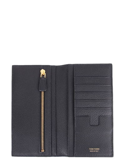 Tom Ford Men's Black Other Materials Wallet In Black