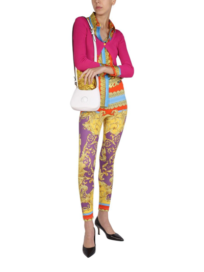 Shop Versace Women's Multicolor Leggings