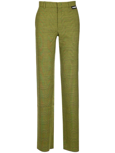 Shop Vetements Women's Green Pants