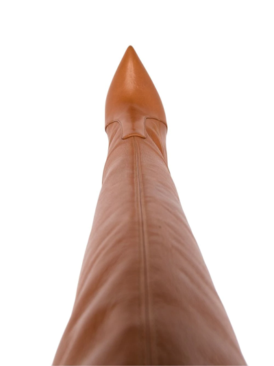 Casadei Over-the-knee Length Boots In Brown