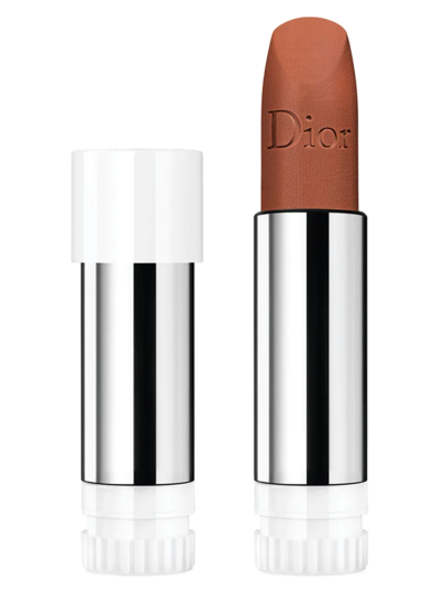 Shop Dior Women's Rouge  Lipstick Refill In Brown
