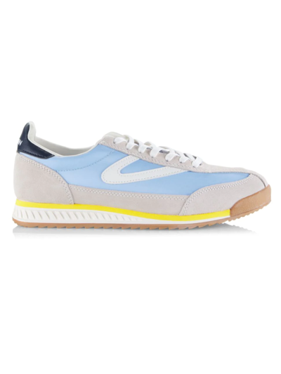 Shop Tretorn Women's Rawlins 2.0 Sneakers In Light Taupe Blue Yellow
