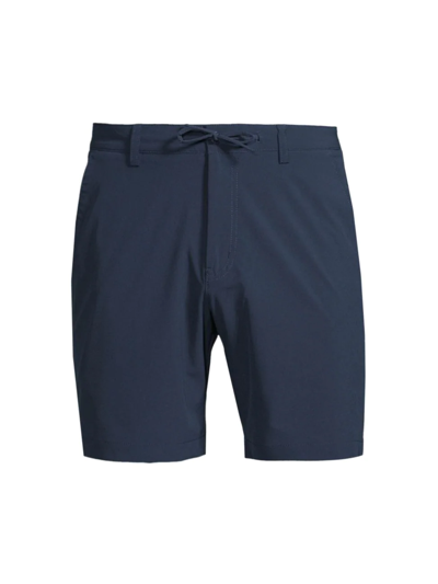 Shop Vineyard Vines Men's Offshore Drawstring Shorts In Blue Blazer