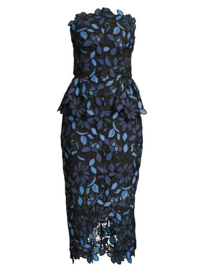 elliatt times dress blue Elliatt Times Dress In Blue Multi