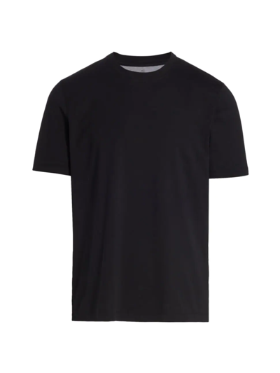 Shop Brunello Cucinelli Men's Cotton T-shirt In Black