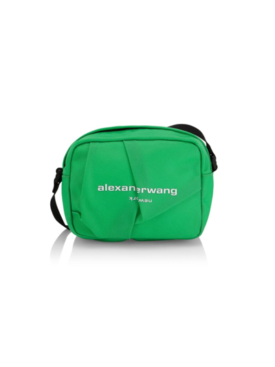 Shop Alexander Wang Women's Wangsport Nylon Camera Bag In Island Green