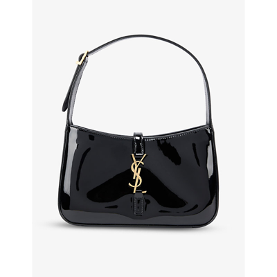 Shop Saint Laurent Women's Ner0 Le 5 À 7 Patent-leather Shoulder Bag