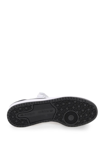 Shop Adidas Originals Forum Low Sneakers In White,black