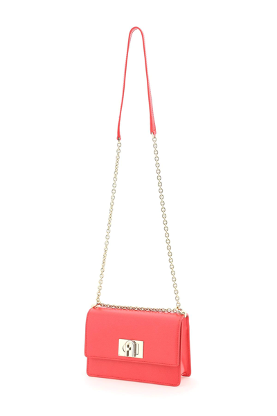Shop Furla 1927 Mini Crossbody Bag In Red