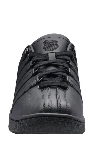 Shop K-swiss Classic Vn Sneaker In Black/ Black-m