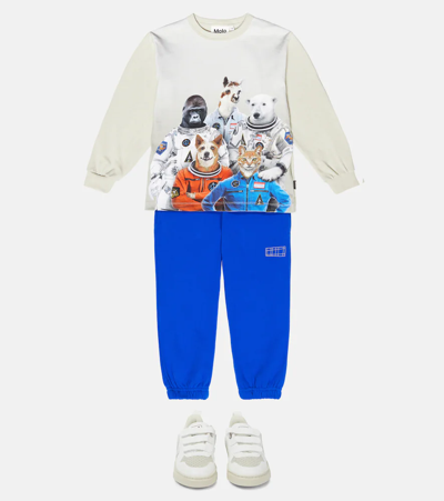 Molo Gots Rin Graphic T-shirt Space Crew In Space Crew