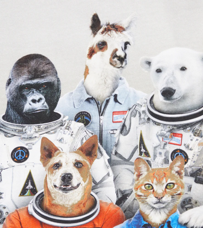 Molo Gots Rin Graphic T-shirt Space Crew In Space Crew