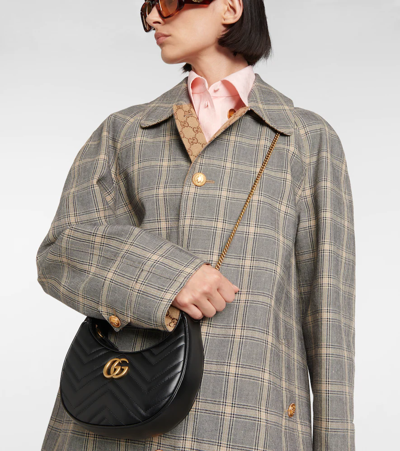 Gucci Gg Marmont Mini Shoulder Bag In Nero/nero