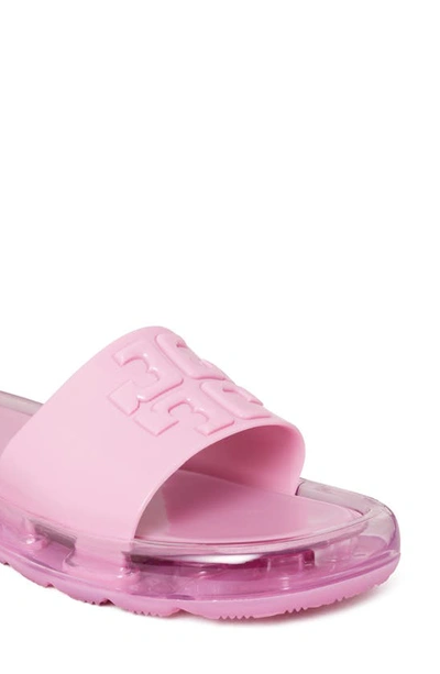 Shop Tory Burch Bubble Jelly Slide Sandal In Cipria / Cipria