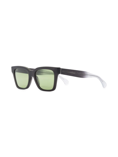 Shop A-cold-wall* X Retrosuperfuture America Square-frame Sunglasses In Schwarz