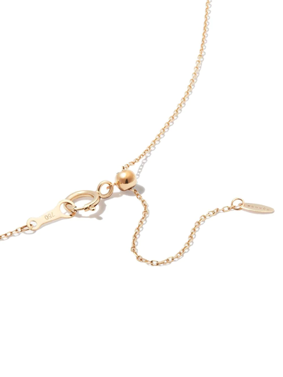 Shop Persée 18kt Yellow Gold Bohème Diamond Drop Necklace