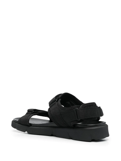 Shop Geox Xand 2s Touch-strap Sandals In Schwarz