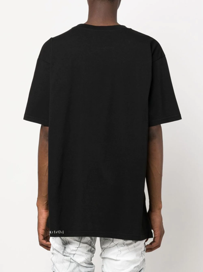 Mjb Marc Jacques Burton Logo-print Short-sleeve T-shirt In Schwarz