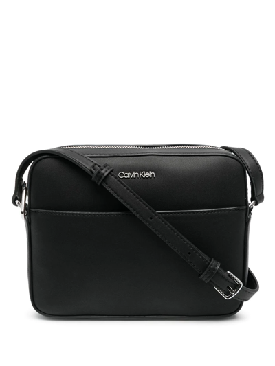 Shop Calvin Klein Ck Must Crossbody Bag In Schwarz