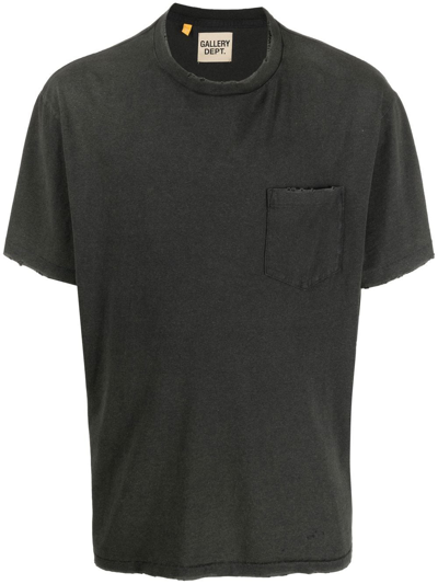 Shop Gallery Dept. Pocket-detail Cotton T-shirt In Schwarz