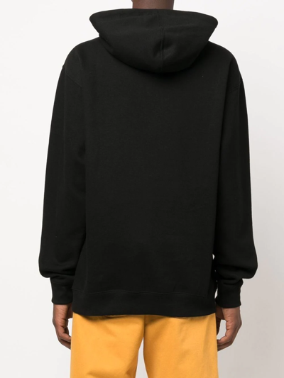 Kidsuper Logo-print Cotton Hoodie In Schwarz