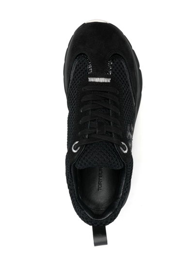 TORY BURCH GOOD LUCK LACE-UP SNEAKERS 